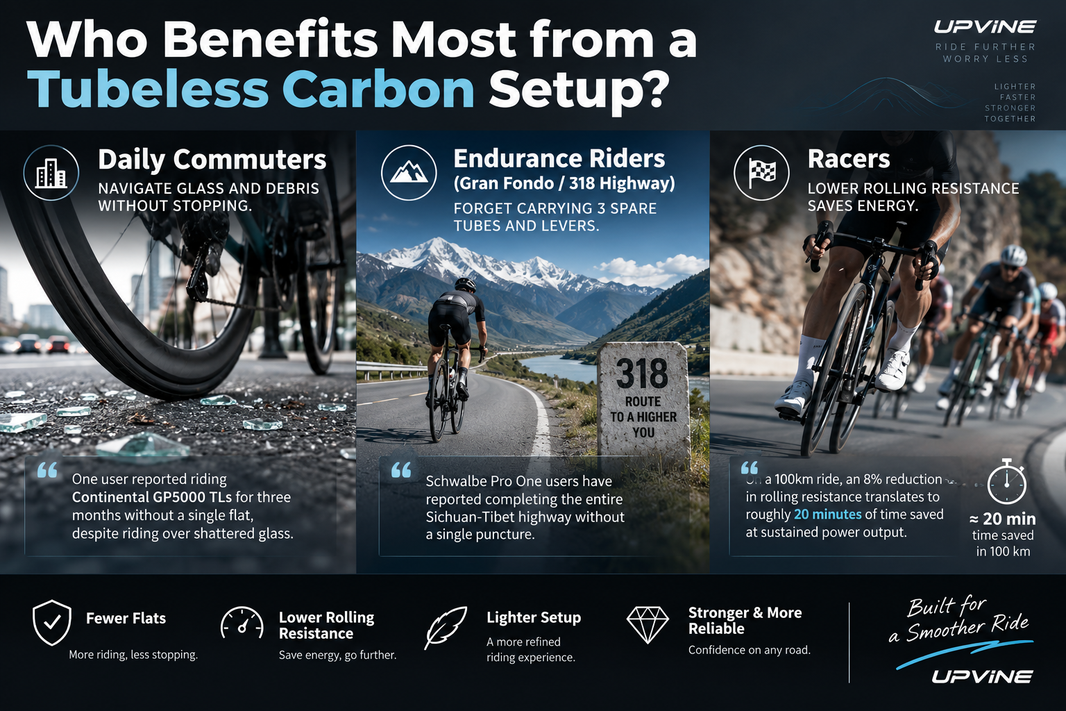 Tubeless Carbon Setup,Carbon Wheelset,Cycling industry,Tubeless
