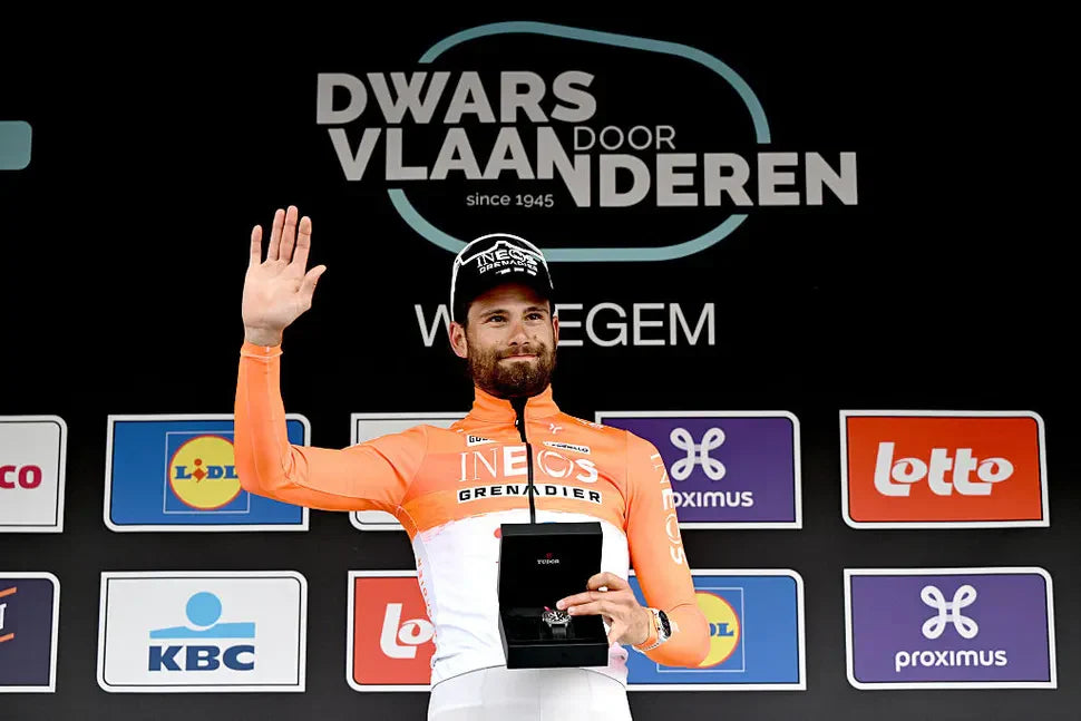 Ganna Denies Van Aert in Final Sprint