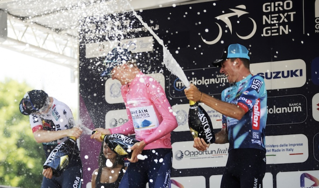 UPVINE Powers Pavel Novak to Giro Next Gen GC Podium – 3rd Overall