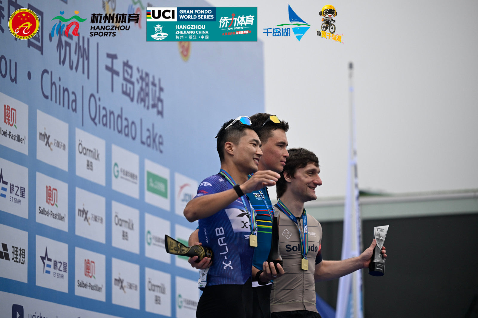 UPVINE Supports Podium Success: Marini Takes Second at 2026 UCI Gran Fondo Qiandao Lake