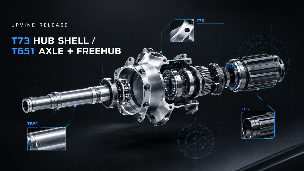 UPVINE, Freehub, hub ,hub system 