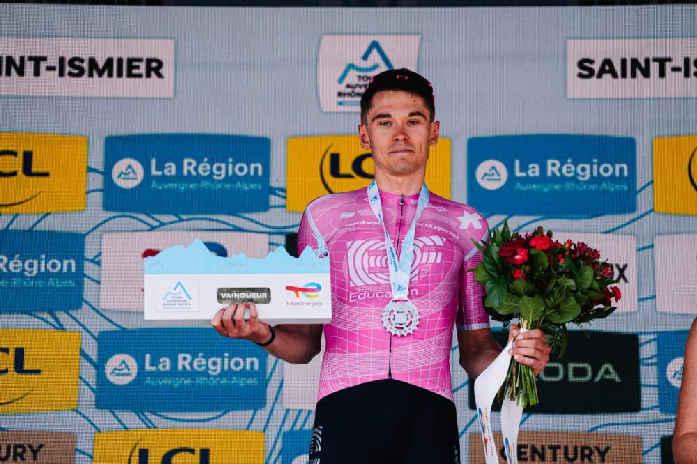 Home Hero Delivers a Stunning Upset: Alex Baudin Claims Solo Victory and Yellow Jersey in Tour Auvergne-Rhône-Alpes Opener