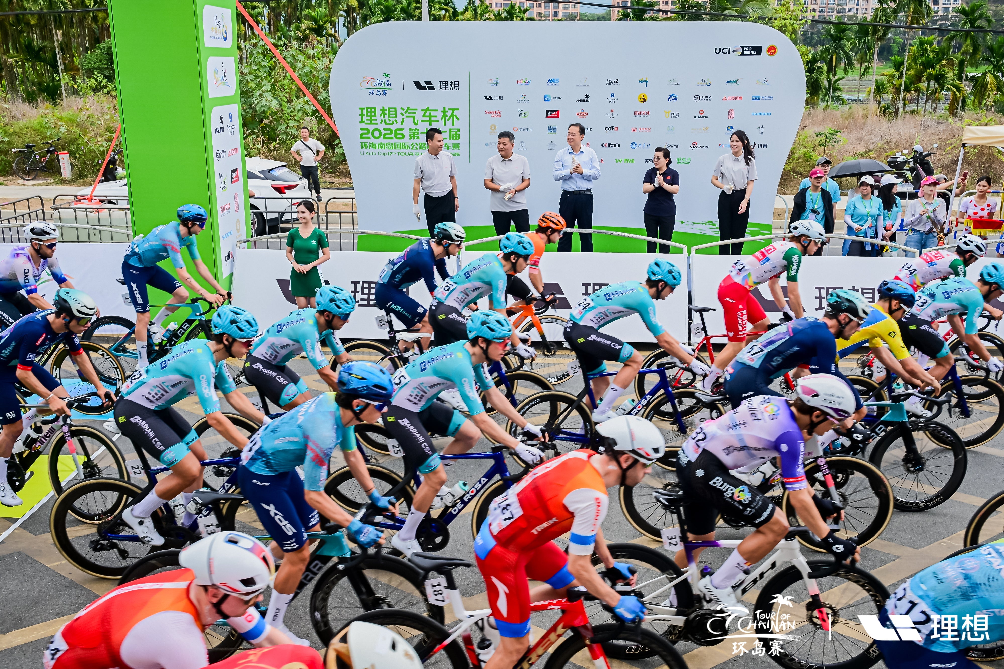 Tour of Hainan Stage 3: A Battle of Attrition Under the Sun; MBH Team Makes Steady Progress