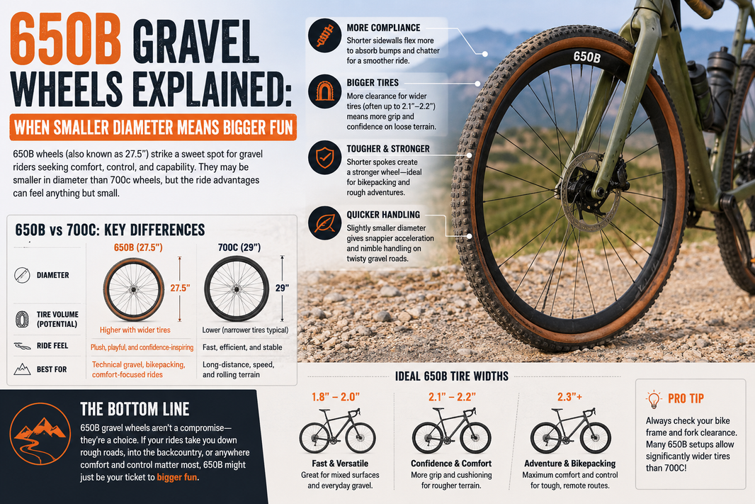 650b gravel wheelset ,650b vs 700c