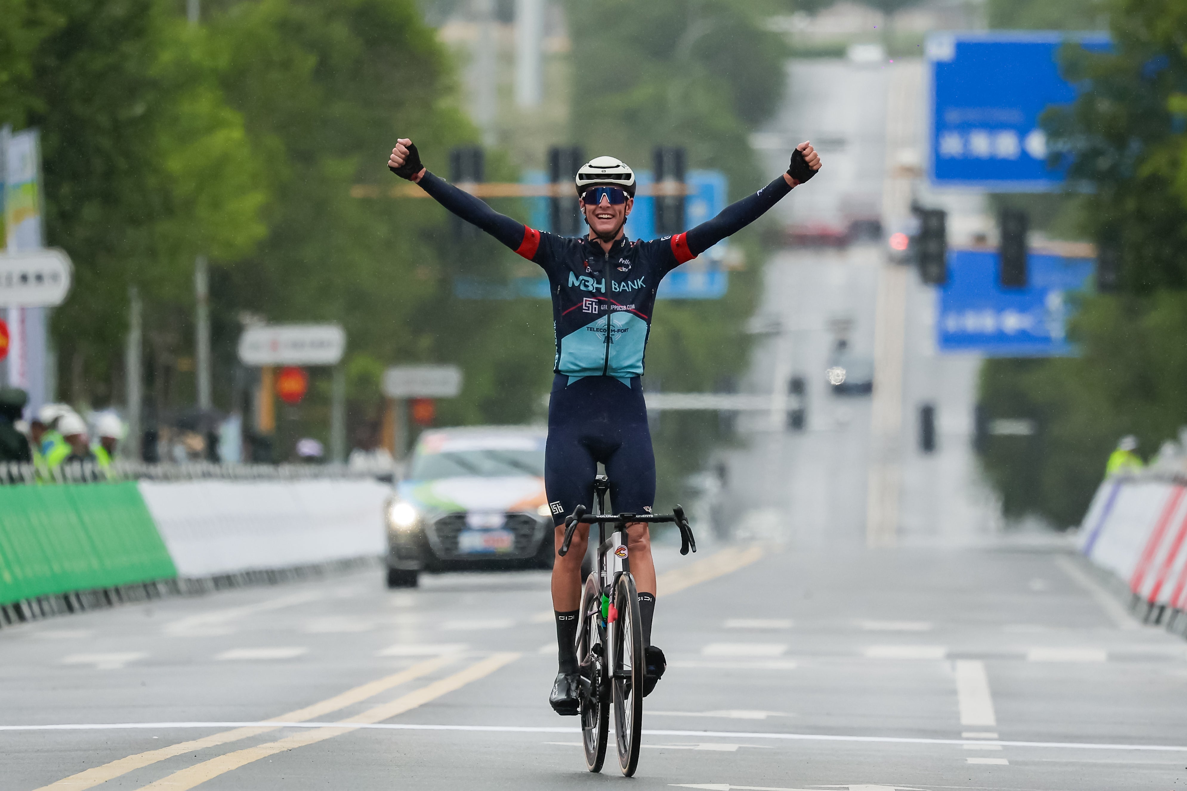 Christan Bargartin, MBH Bank CSB telecom,UPVINE official Wheelset partner,Tour of Qinghai Lake, stage 5  