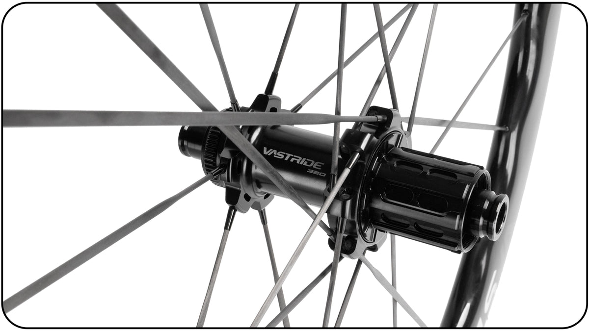 Vastride 60-tooth straight-pull ratchet hub