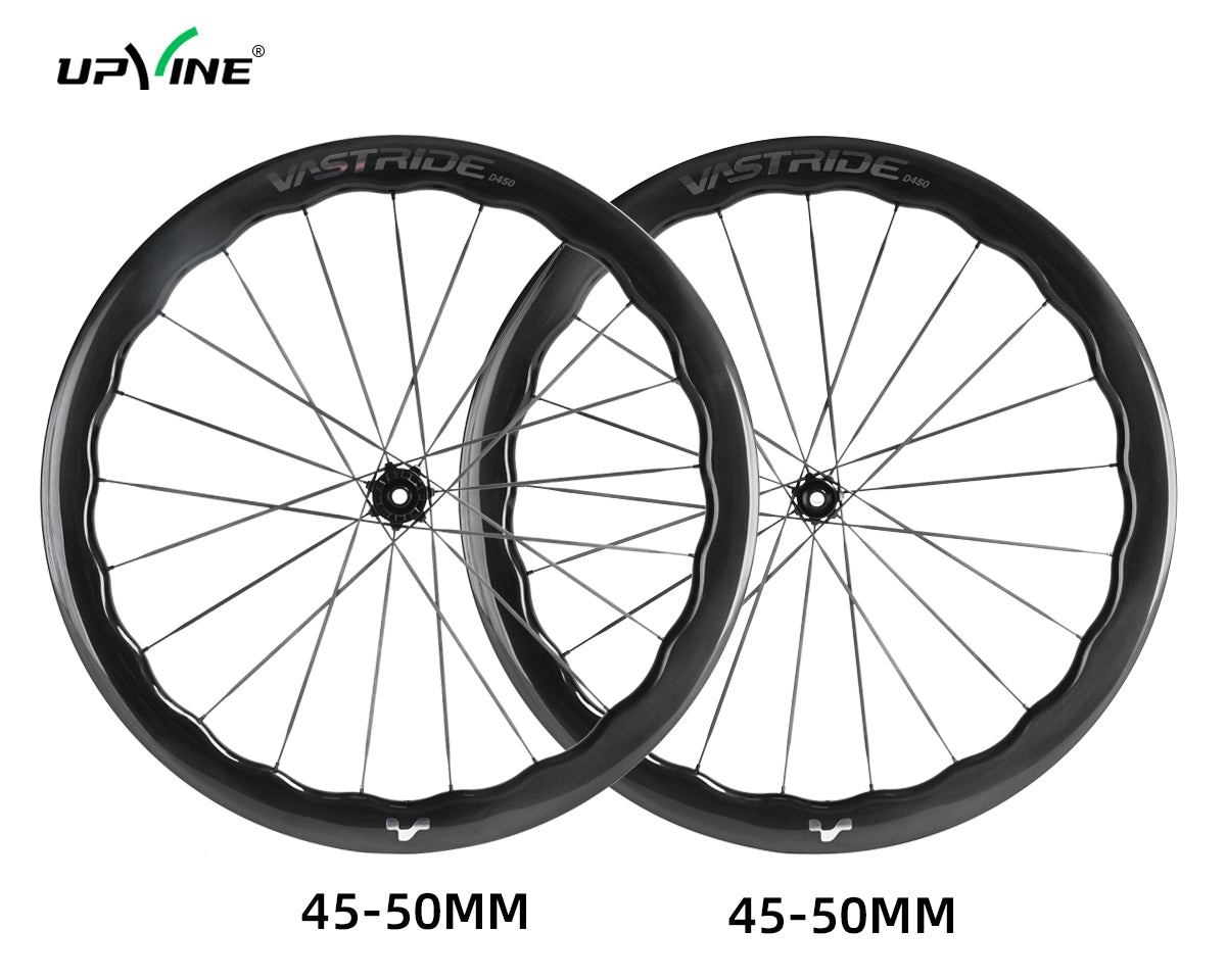 Upvine,Carbon Fiber Wheelset,45-50MM wheelset